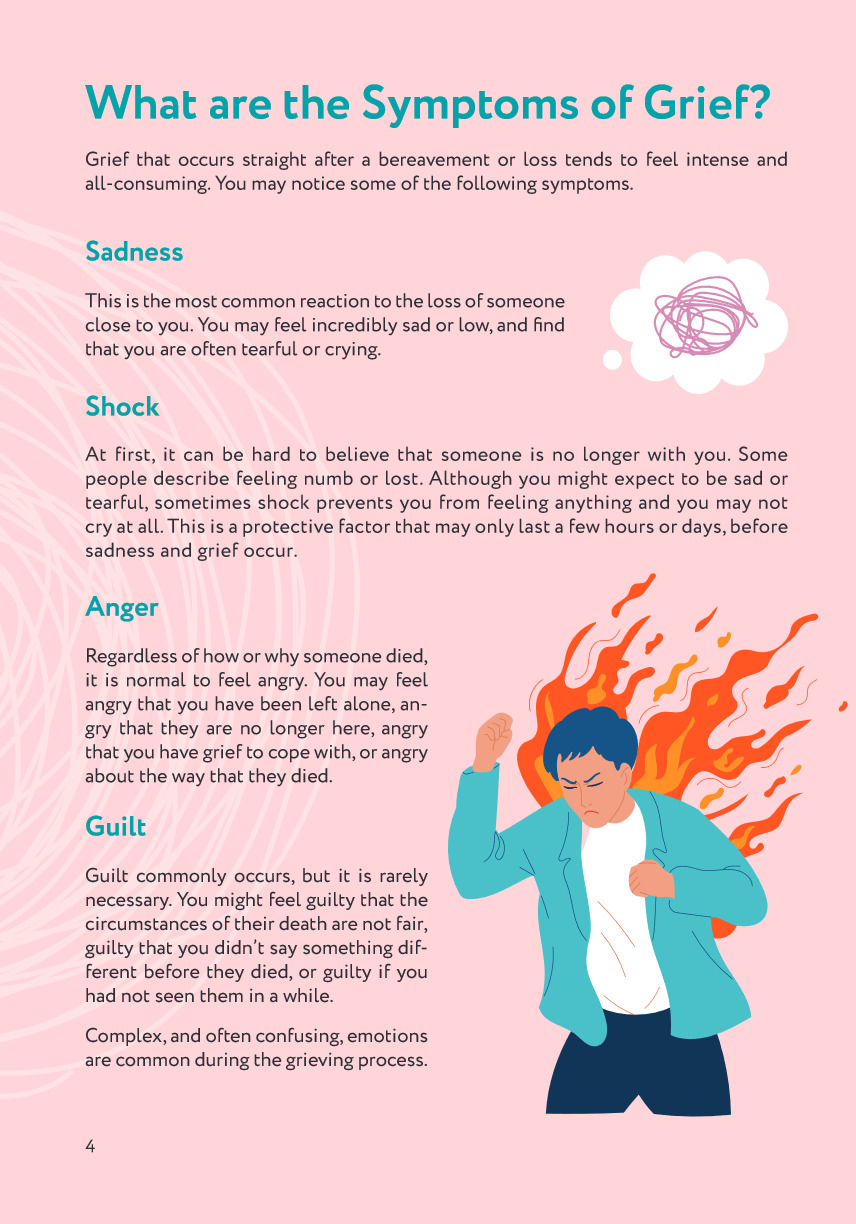 Coping with Bereavement, page 4 of 12